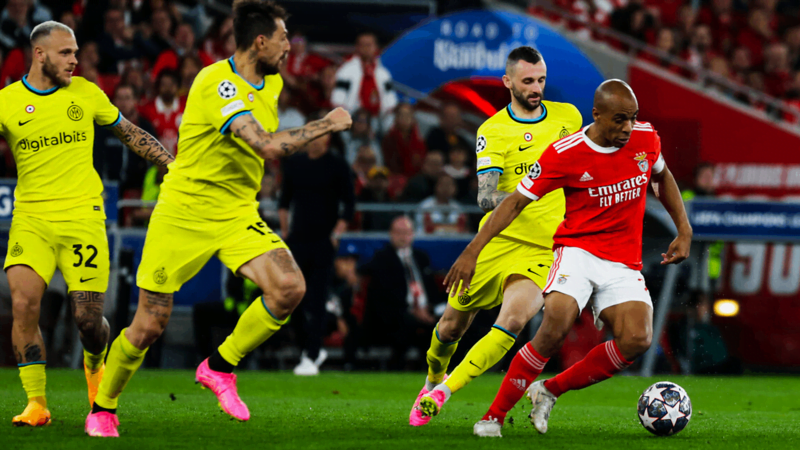 Inter-Benfica: Les compositions probables