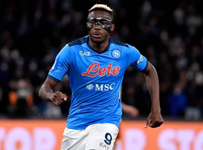 Naples: Le président annonce la prolongation de Victor Osimhen