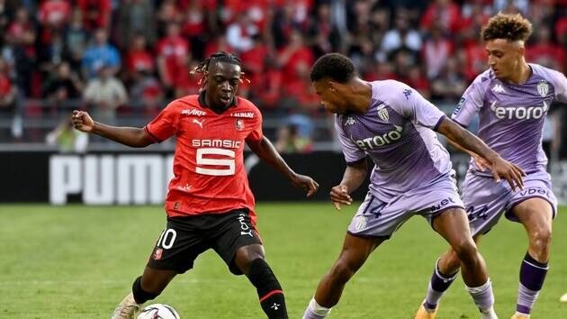 Ligue 1: Rennes bat Monaco et passe devant au classement