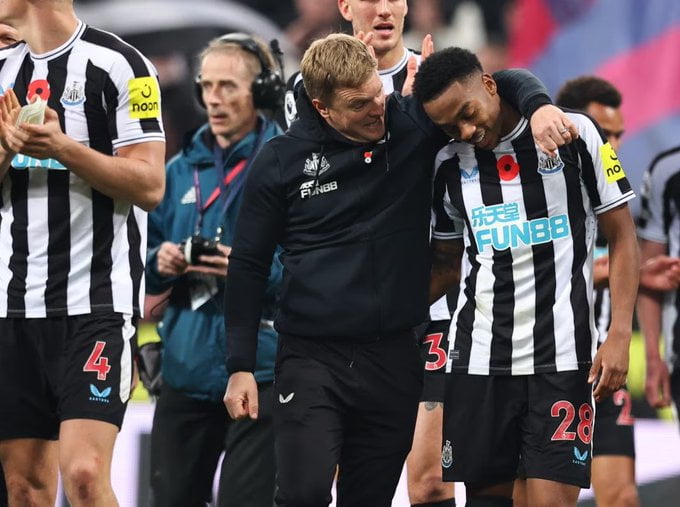 Eddie Howe: « C’est juste incroyable »