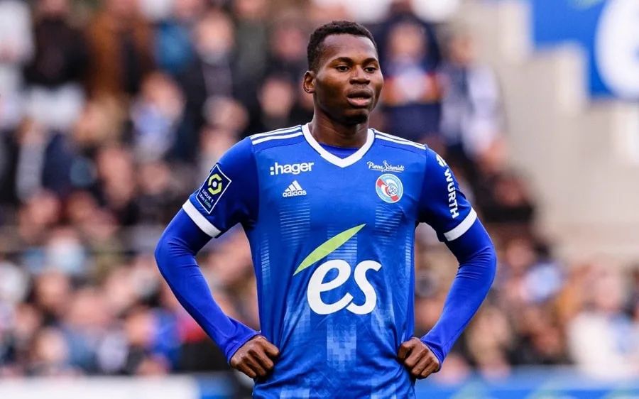 Habib Diallo élu 2ᵉ meilleur joueur de la saison à Strasbourg.