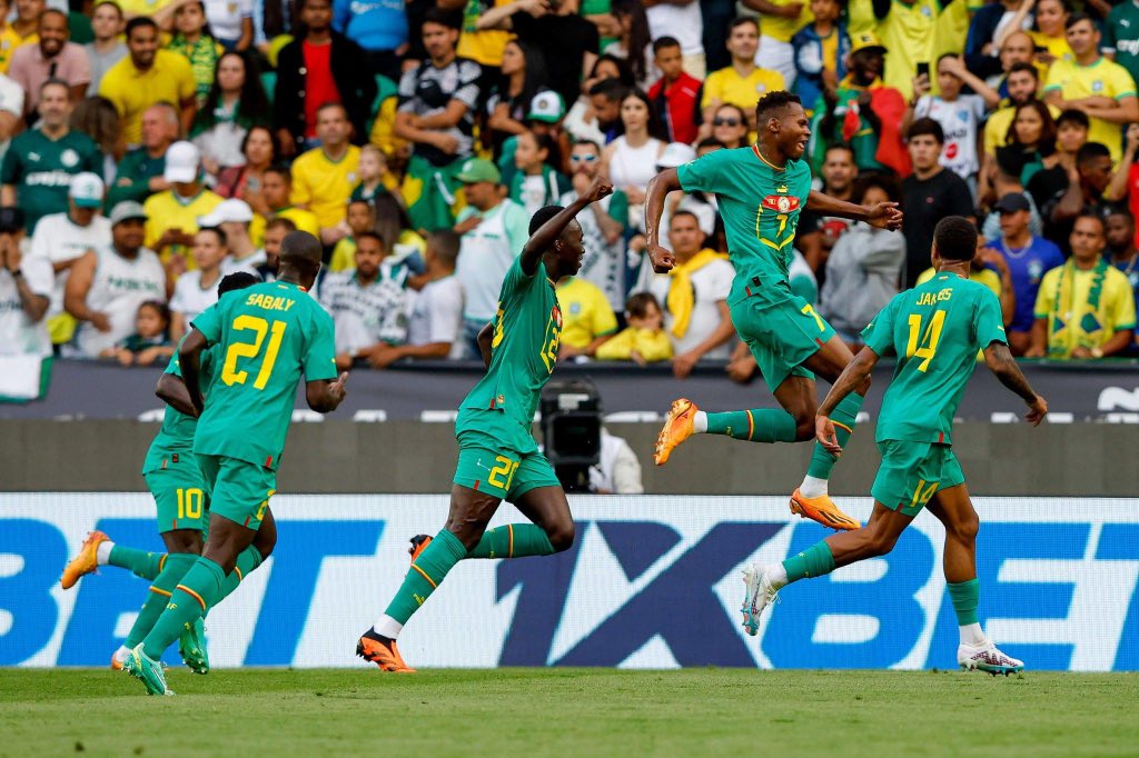 Amical: Le Sénégal s’offre une victoire de prestige face au Brésil