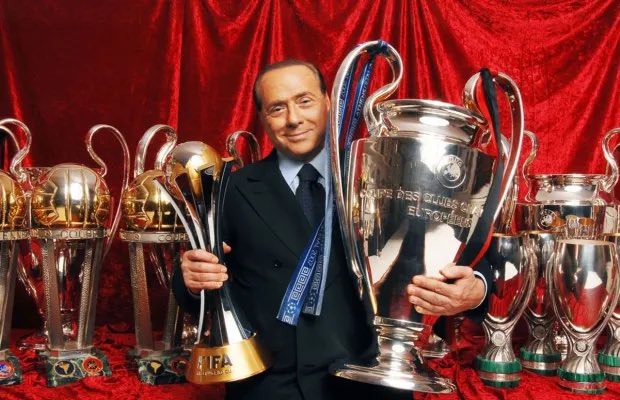 Nécrologie: L’ancien président du Milan AC Silvio Berlusconi est mort !