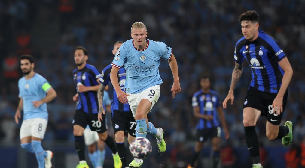 Ligue des Champions: Manchester City et l’Inter Milan se neutralisent à la pause