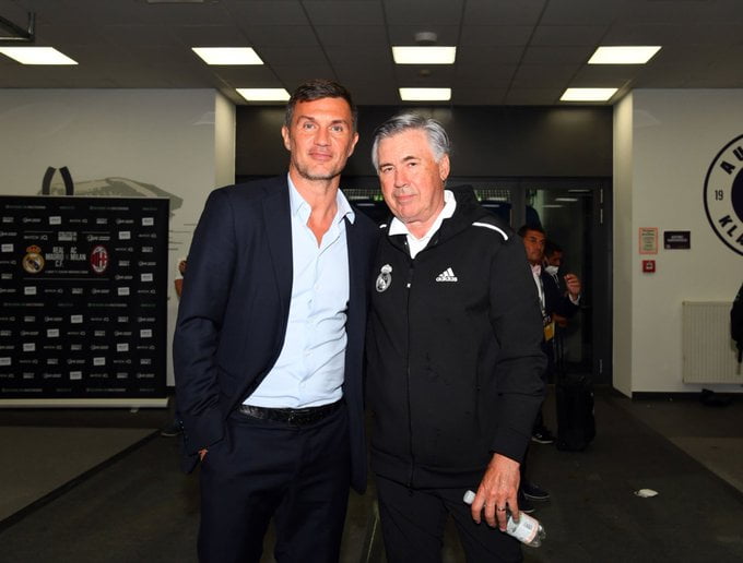 Milan: Maldini, Ancelotti désapprouve