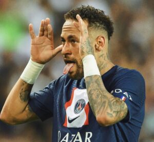 LDC: Neymar jubile après la défaite du PSG cotre le Barça