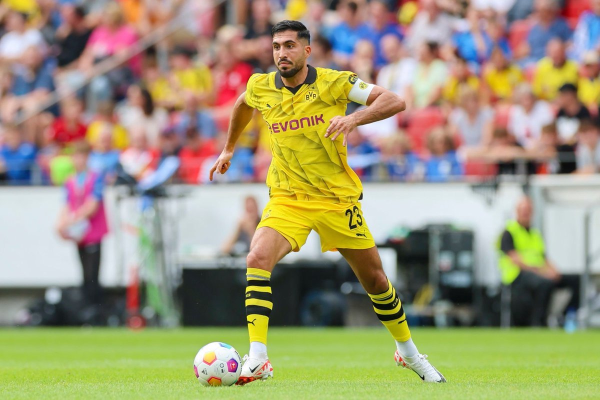 Emre Can, performance remarquable en première mi-temps face à TSV Schott