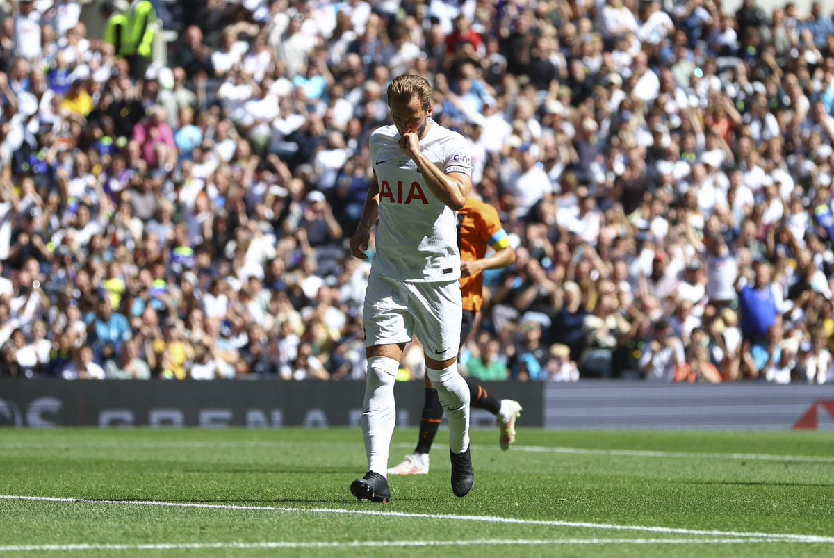 Harry Kane inscrit son premier triplé depuis septembre 2021