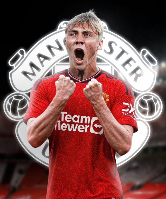 Manchester United prévoit de dévoiler Rasmus Højlund en tant que nouvel attaquant