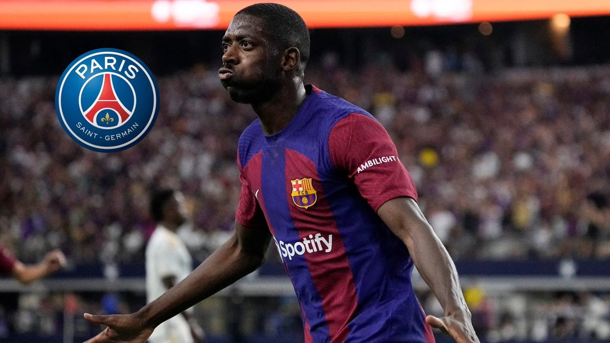 Ousmane Dembélé arrive à Paris pour un transfert de 50 millions d’euros