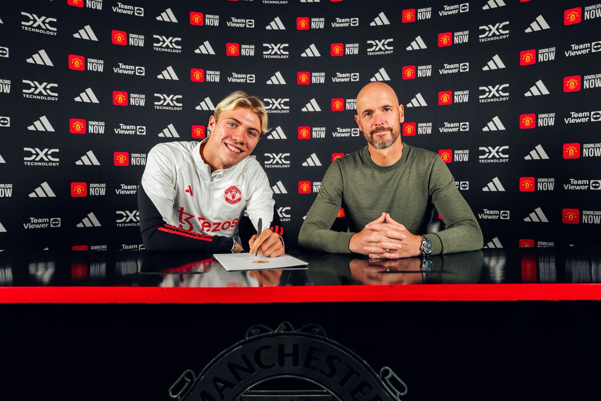 Rasmus Højlund se joint à Manchester United