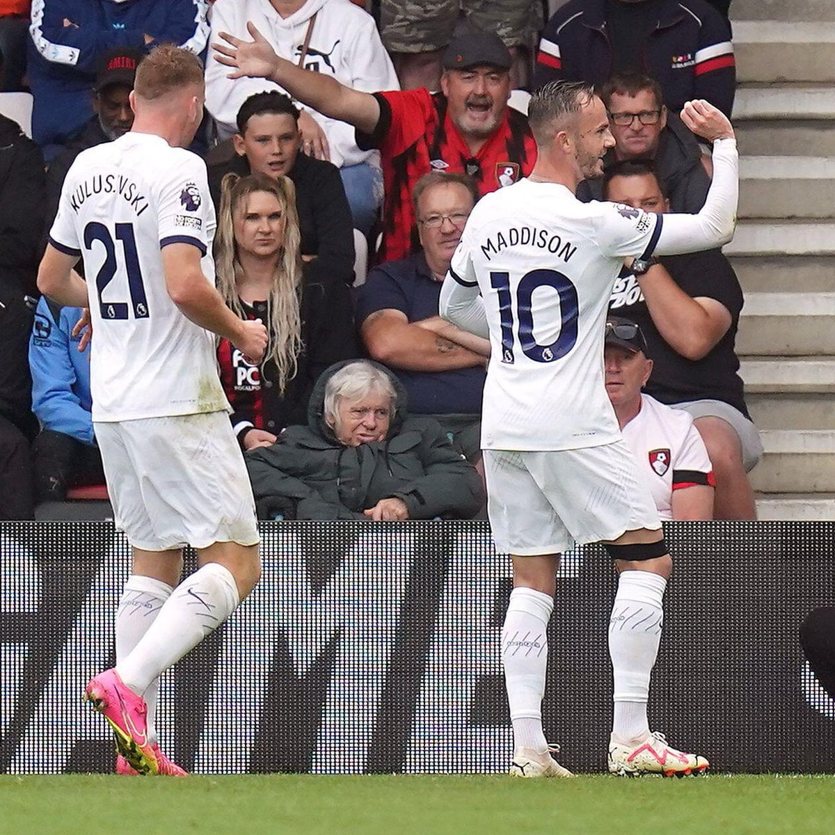 Tottenham Hotspur : James Maddison marque un record en Premier League