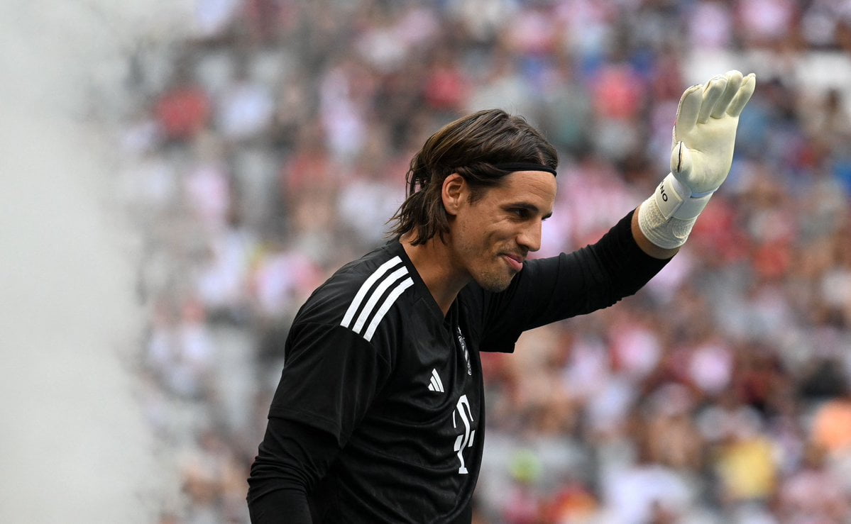 Yann Sommer, futur gardien de l’Inter, en route pour Milan
