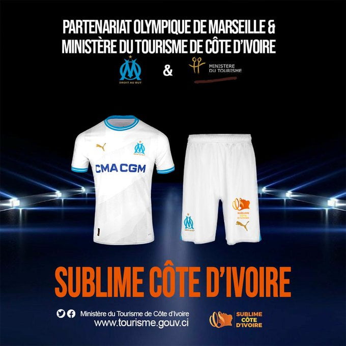 Marketing : L’OM signe un partenariat avec la côte d’ivoire