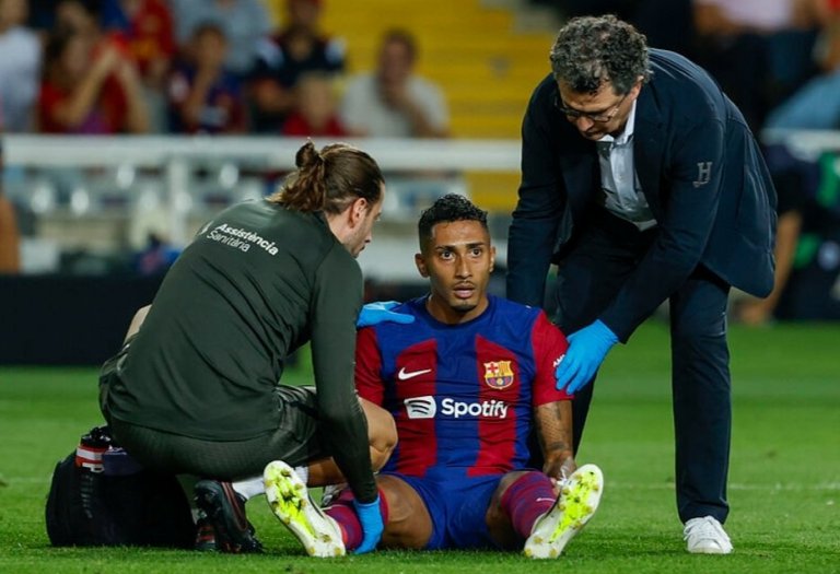 Blessure de Raphinha : Voici le communiqué du Barça !