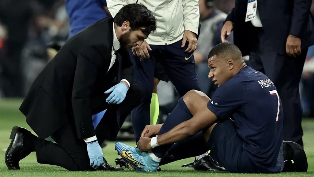 PSG-OM : Mbappé sorti blessé !