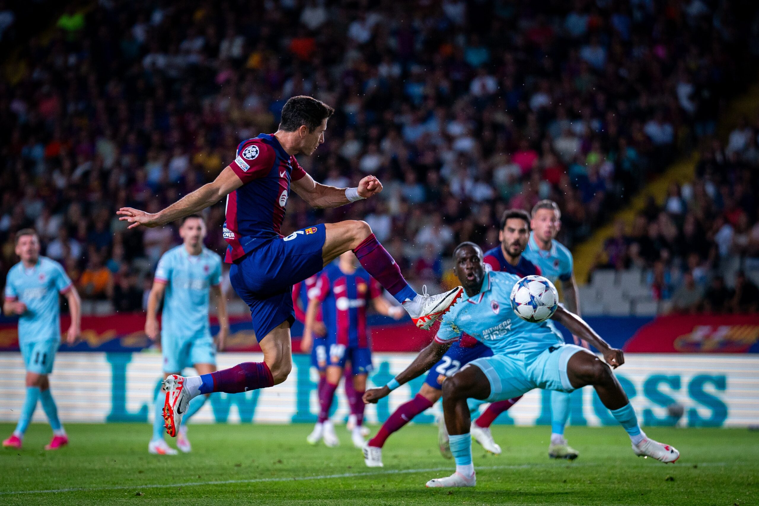 Ligue des Champions: Le Barça s’offre une manita face à Antwerp