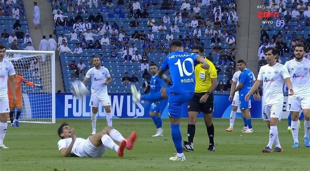 Al Hilal: Neymar perd ses nerfs en Ligue des Champions asiatique (Vidéo)