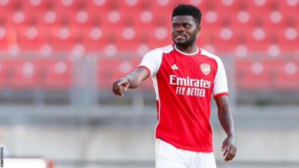 Arsenal : Thomas Partey blessé et « Out »  plusieurs semaines !