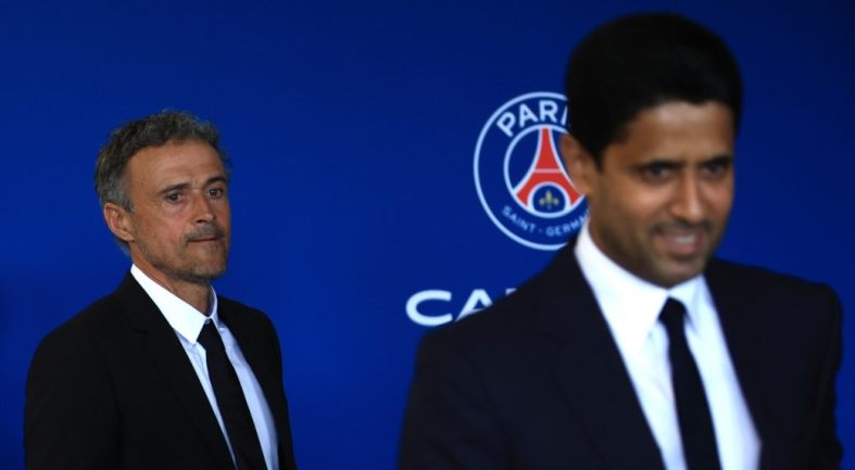 PSG : Nasser Al-Khelaïfi sous le charme de  Luis Enrique