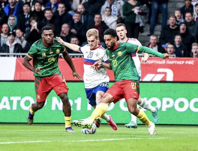 Amical : Le Cameroun battu par la Russie !