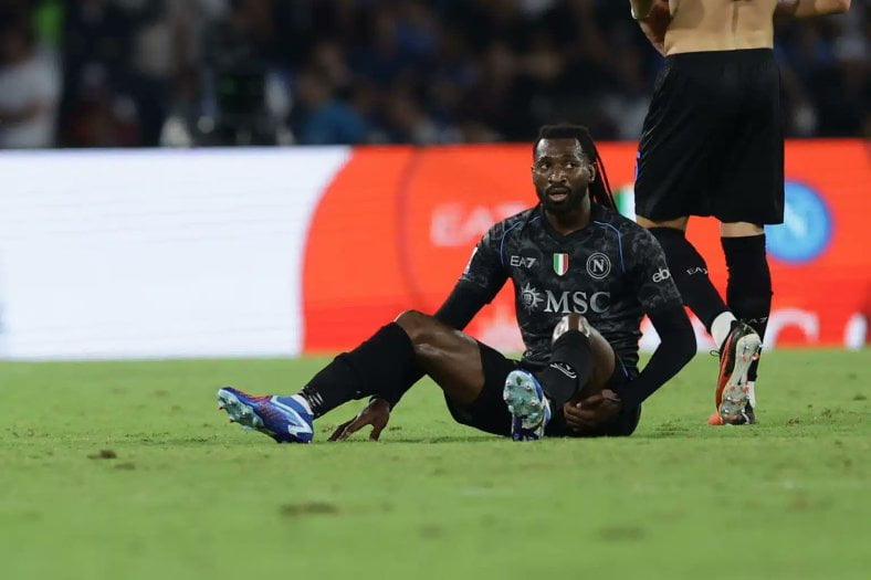 Naples : officiel la durée d’indisponibilité de Zambo Anguissa connue !