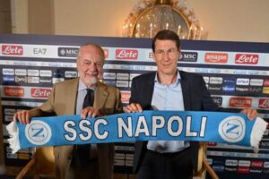 Naples :le président  De Laurentiis soutient Rudi Garcia