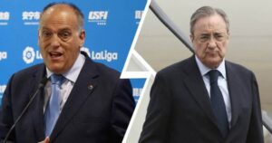 Liga : Javier Tebas réagit sur les accusations envers Florentino Perez…