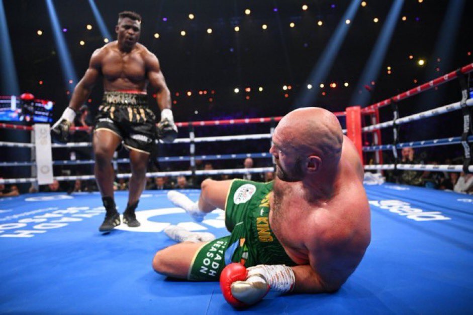 Boxe: Francis Ngannou battu aux points par Tyson Fury