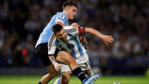 Argentine-Uruguay : Messi s’en prend à Manuel Ugarte