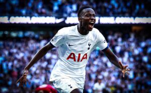 Tottenham: Pape Matar Sarr a rejoué