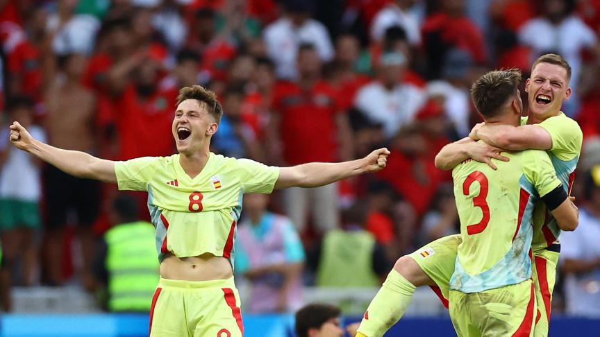 Jeux Olympiques: L’Espagne s’offre la médaille d’Or devant la France