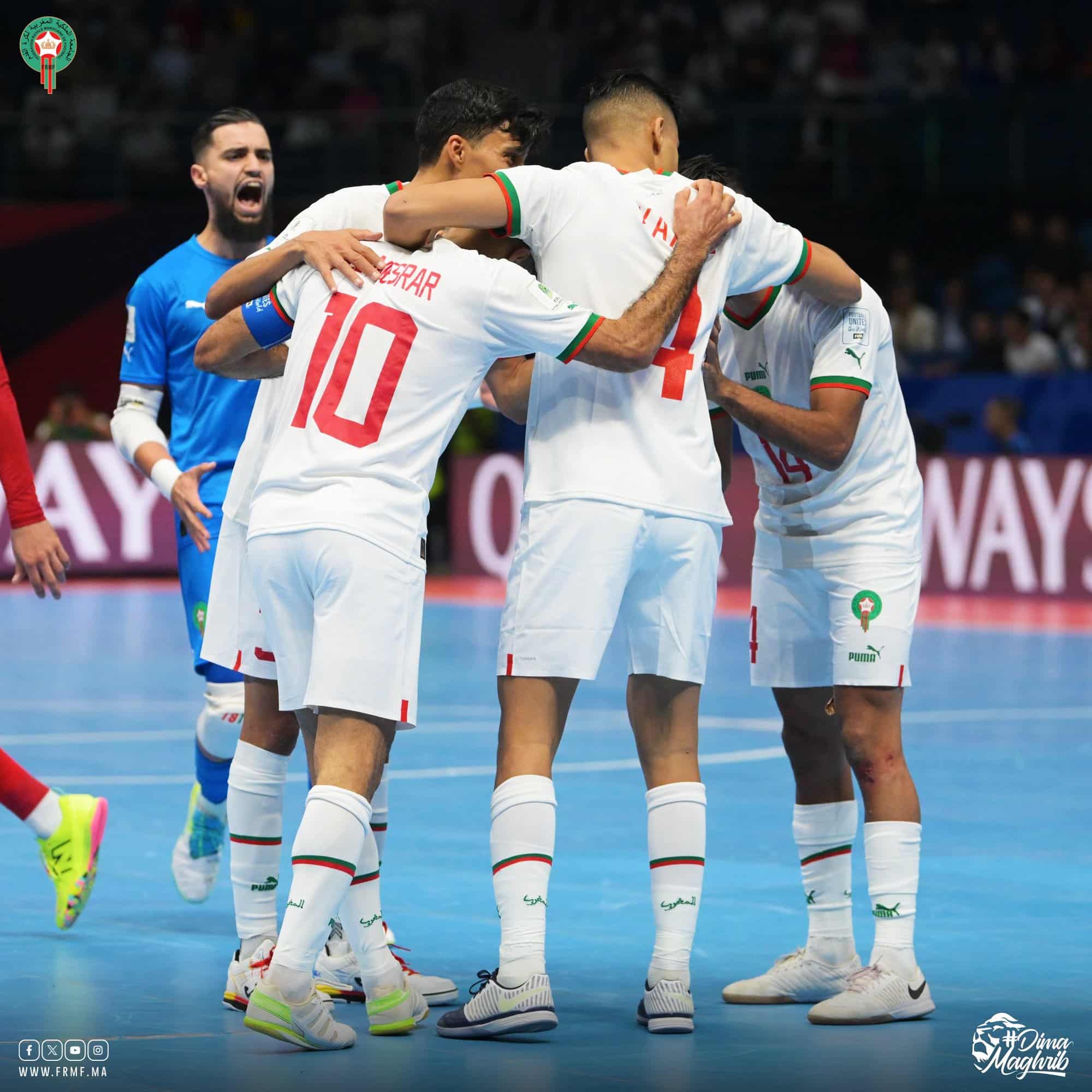 Coupe du monde de Futsal : le Maroc face à un défi contre l’Iran