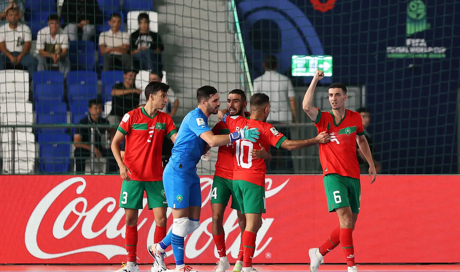 Le Maroc se hisse en quarts de la Coupe du monde de Futsal