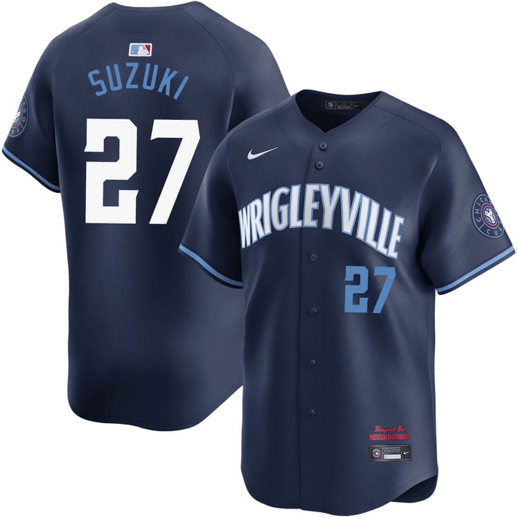 Les maillots des Chicago Cubs : L