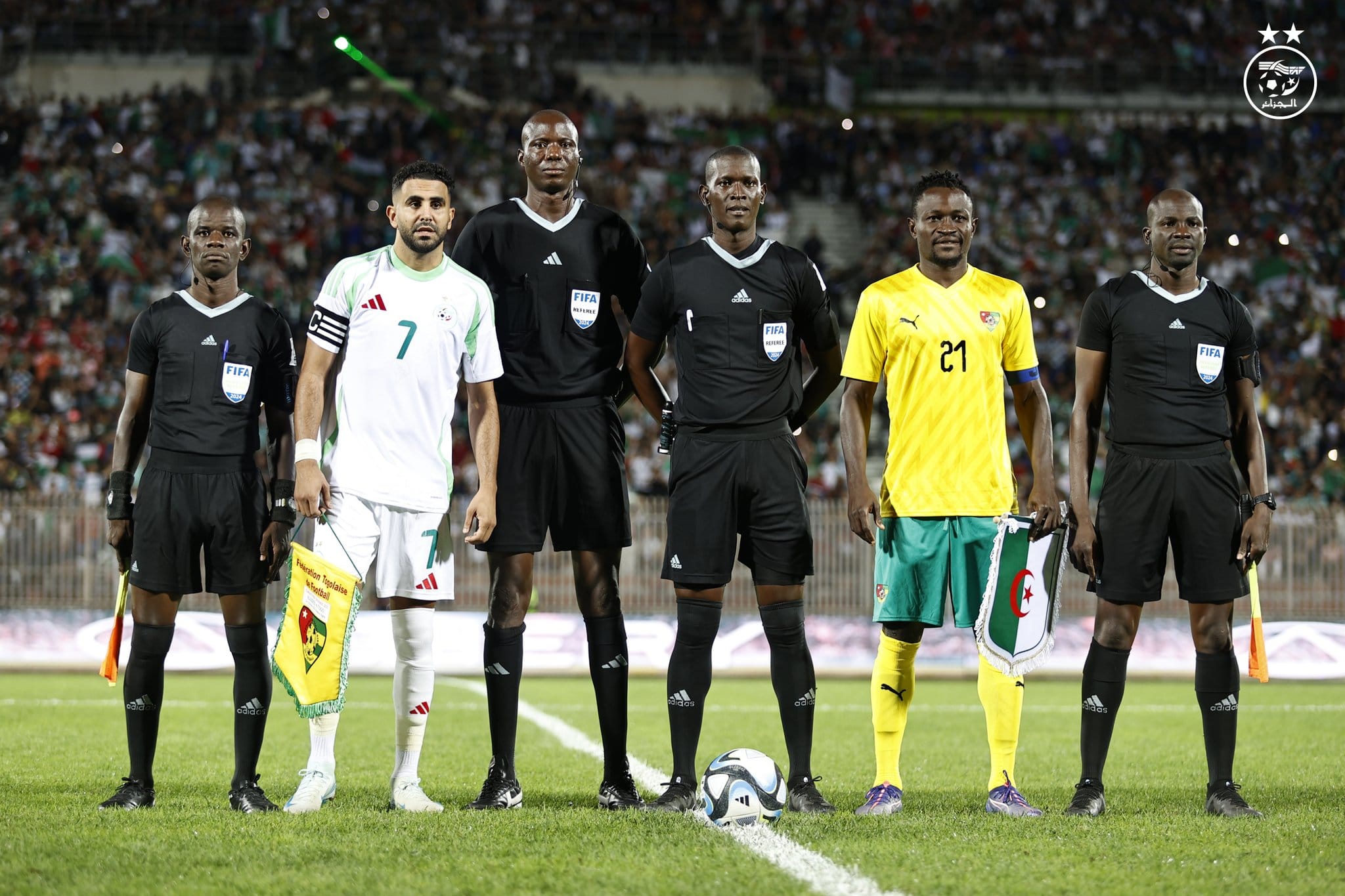 CAN 2025 : Suspense à Annaba à la mi-temps entre le Togo et l’Algérie