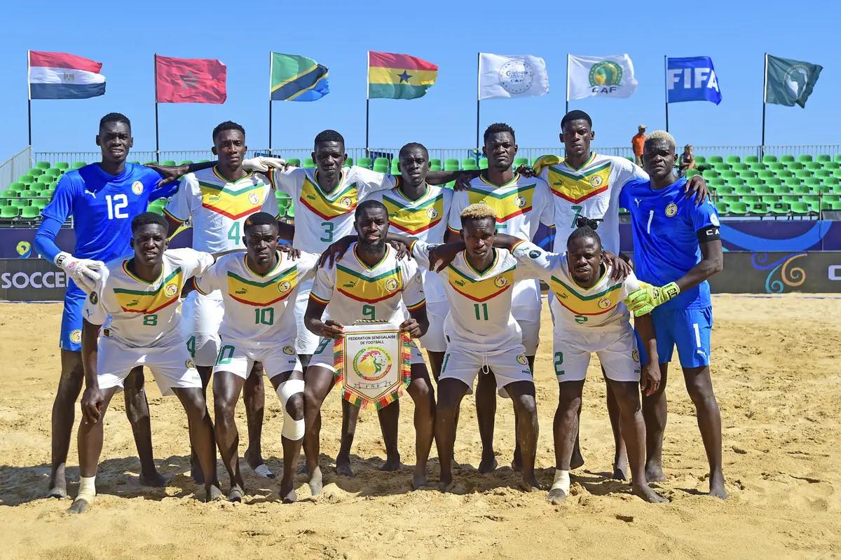 Le Sénégal triomphe en Beach Soccer : un 8e titre continental historique
