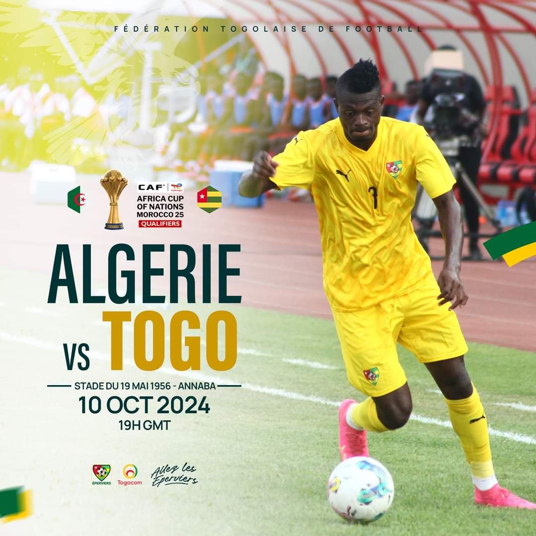 Les options pour suivre Algérie-Togo en éliminatoires de la CAN 2025