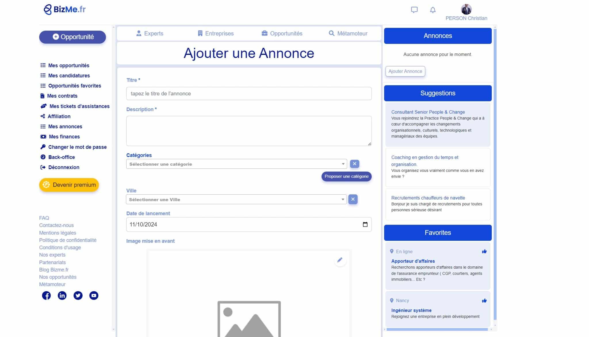 Nouveau système d’annonces sur Bizme.fr : profitez d’une offre spéciale