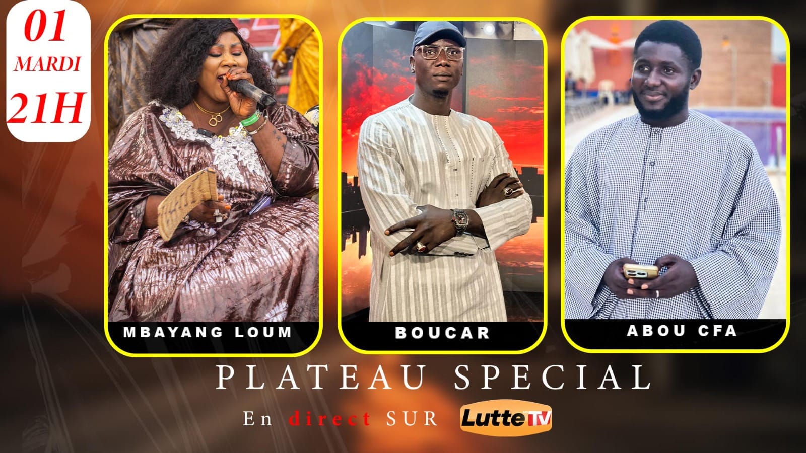 Un plateau inédit sur Lutte TV avec des invités de prestige…