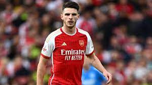 Arsenal : Incertitude autour de Declan Rice pour le match contre Crystal Palace