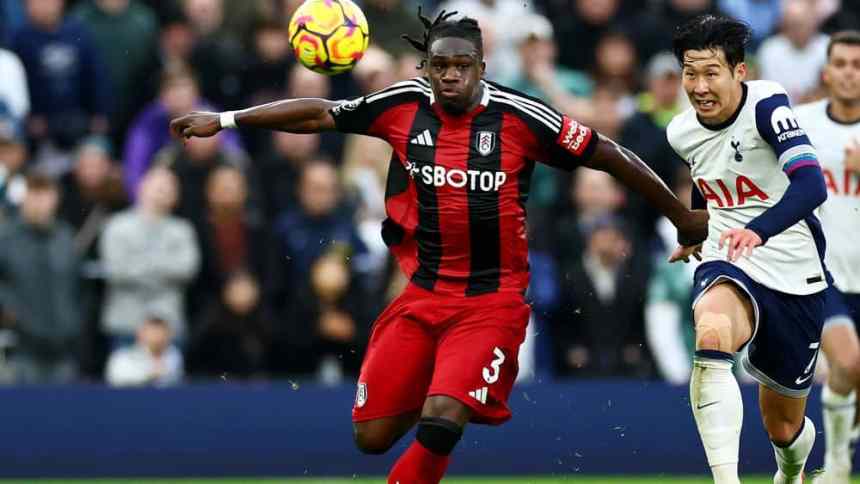 Calvin Bassey déçu par le match nul de Fulham contre Tottenham