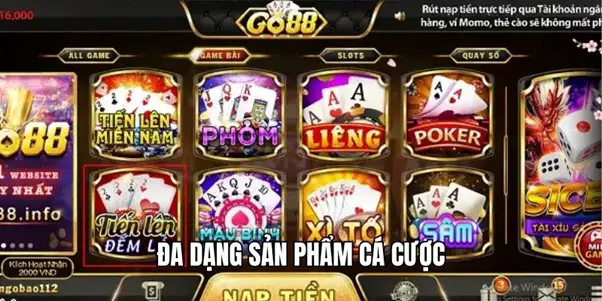 Découvrez Go88 : la plateforme de jeux en ligne incontournable pour les passionnés de paris