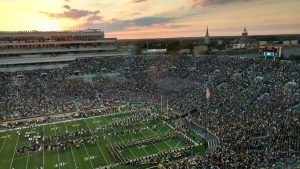 États-Unis : Duel footballistique entre Indiana et Notre Dame