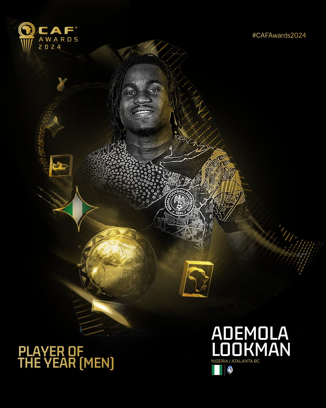 Le Nigeria triomphe aux CAF Awards 2024 : une source d’inspiration pour l’avenir