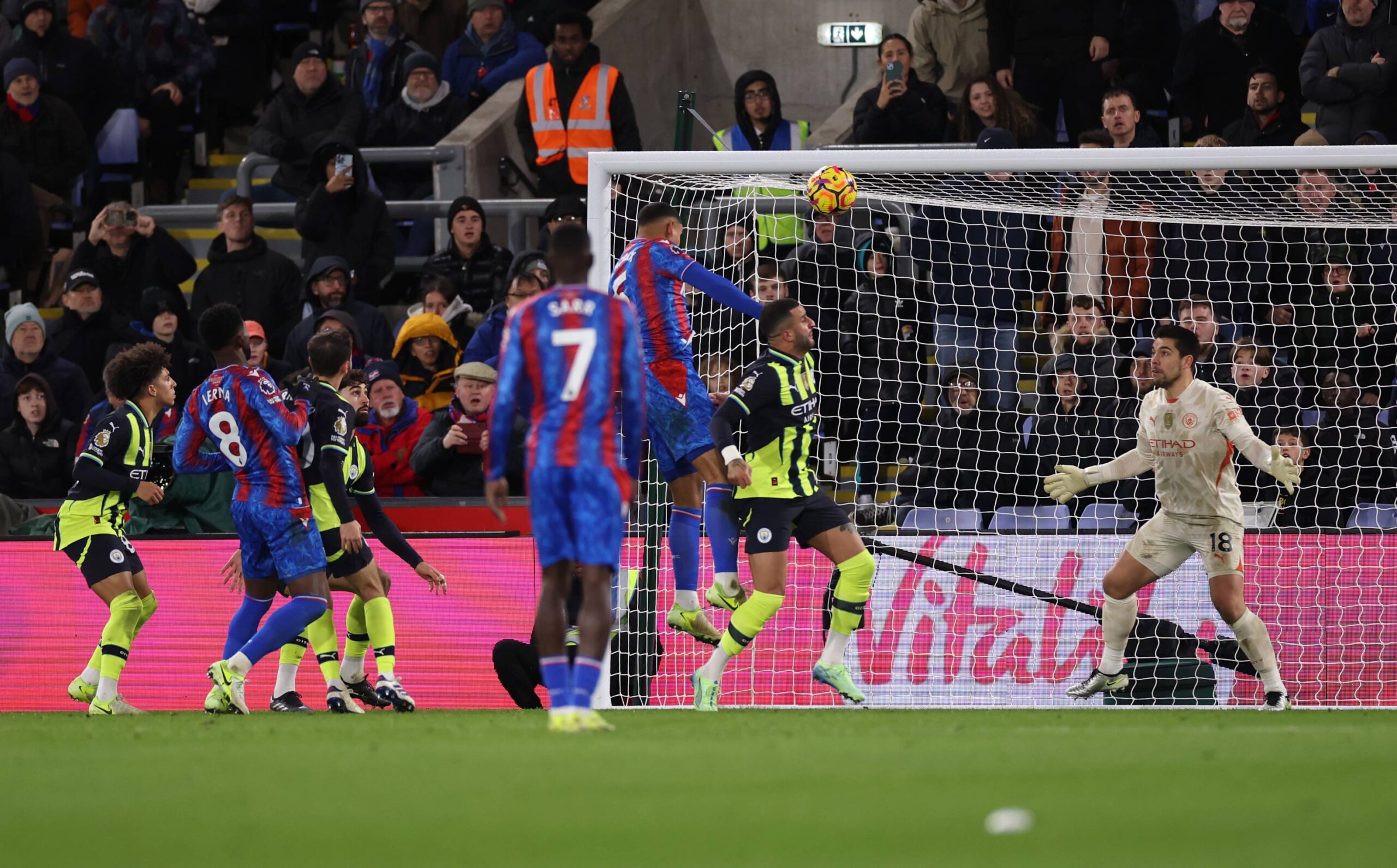 Le match électrique entre Manchester City et Crystal Palace connu ses moments de tension…