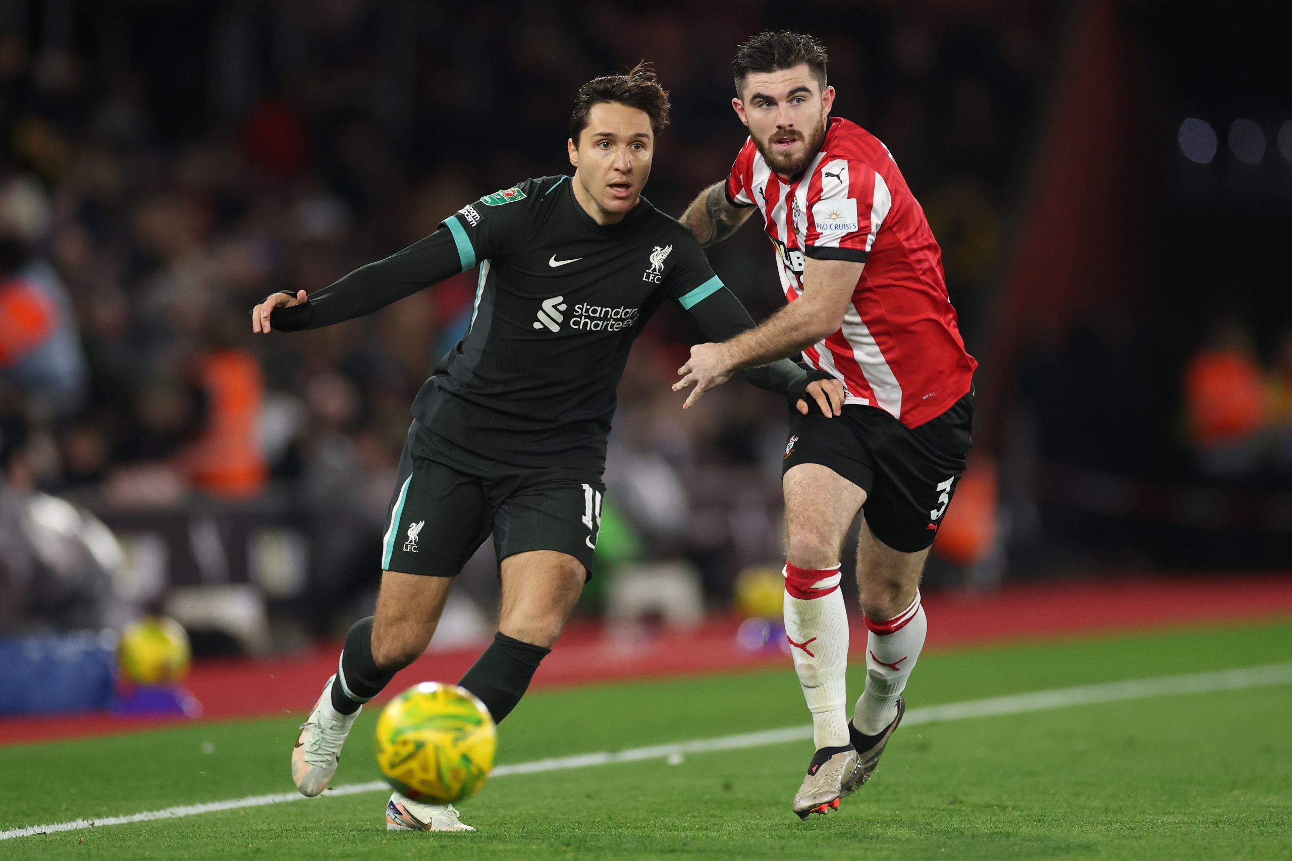 Le retour de Federico Chiesa avec Liverpool en Coupe