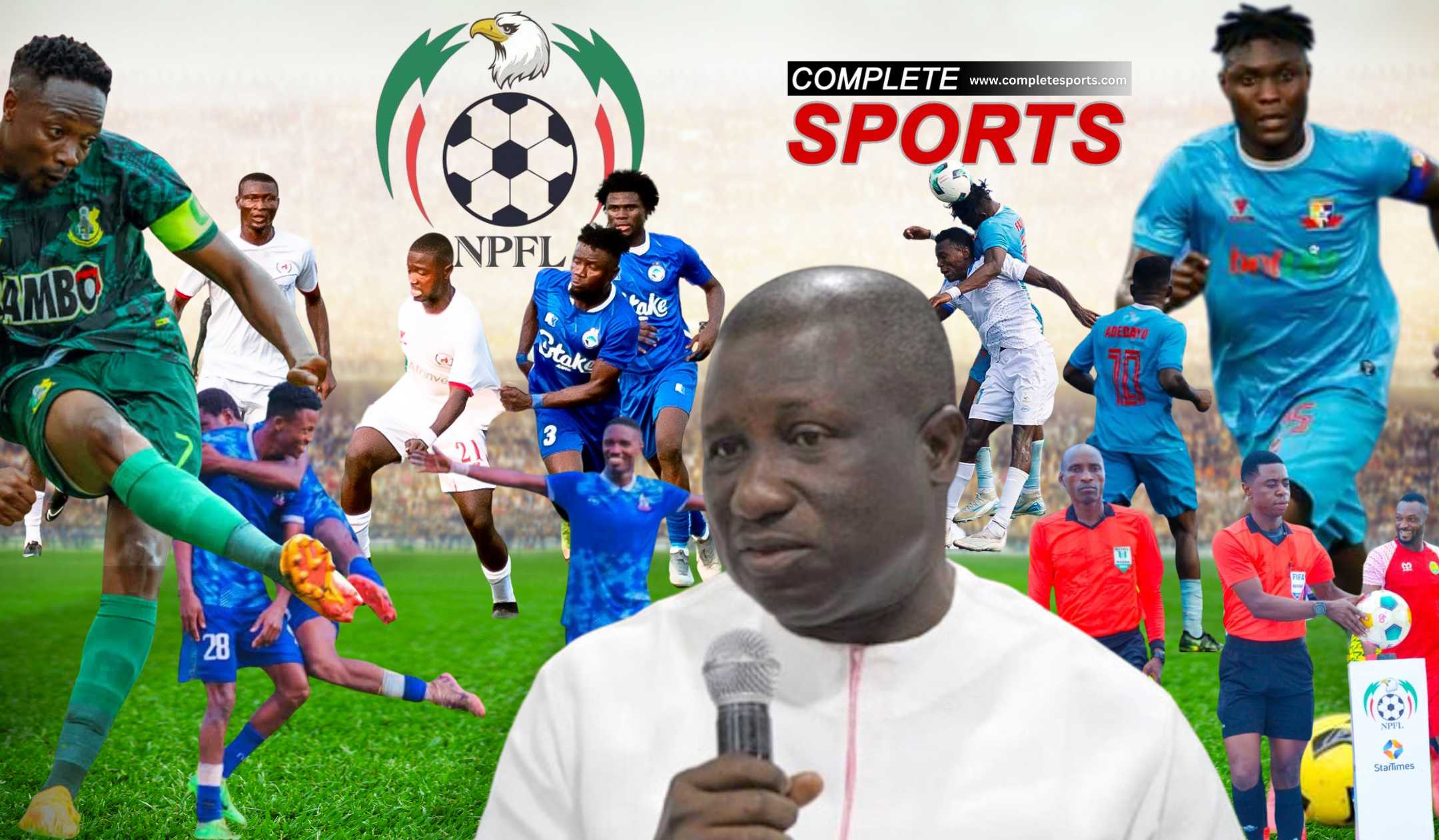 Nigeria : le président de la NPFL félicite un média pour sa couverture