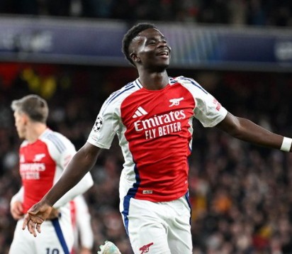 Royaume-Uni : Sacre de Bukayo Saka en Ligue des Champions…