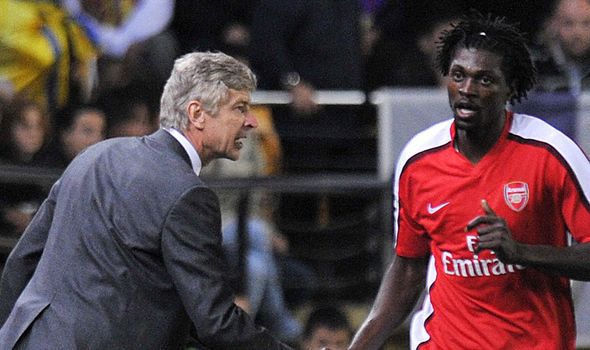 Adebayor : Saison difficile sous Wenger en 2008/2009